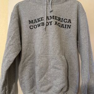 Make America Cowboy Again Hoodie Small